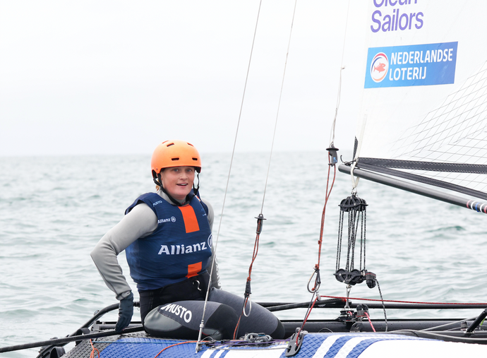 Dutch pro sailor, Willemijn Offerman, joins Clean Sailors as Ambassador