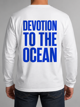 Load image into Gallery viewer, Organic Cotton Devotion To The Ocean T-Shirt (Long Sleeve)