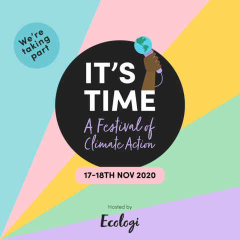 Clean Sailors supports It's Time Festival of Climate Action with Ecologi and WWF