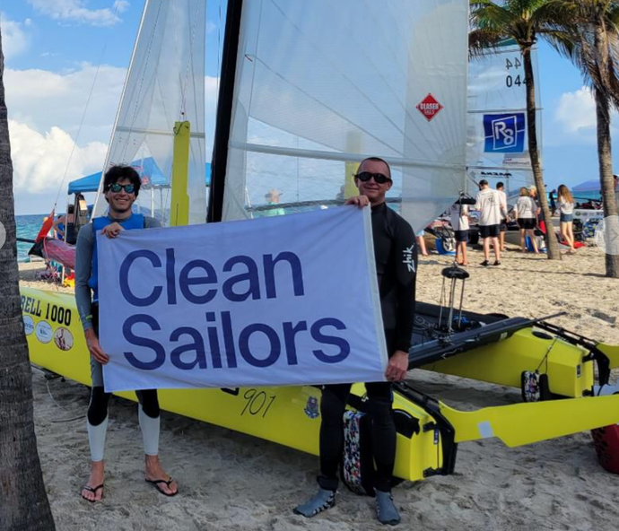 Champions Chris Green and Matthieu Marfaing take on Worrell 1000 Race in name of Clean Sailors