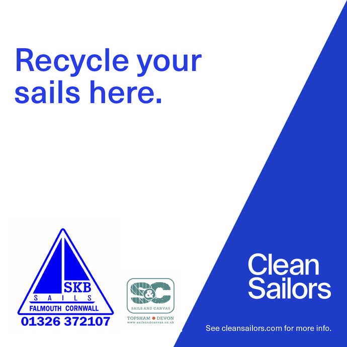 Clean Sailors launches Sail Recycling Network with South West partners