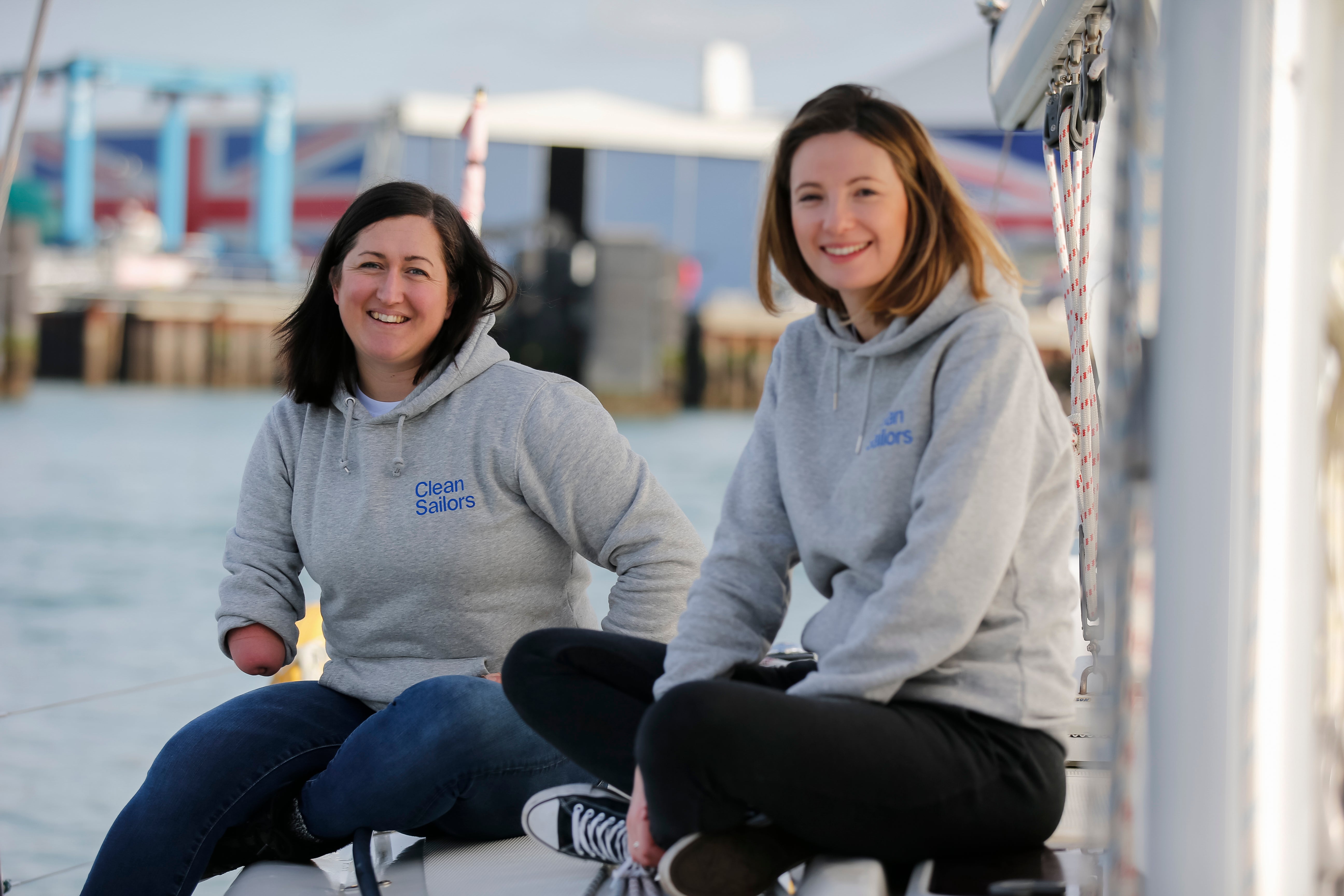 World Champion and four-time Paralympian, Hannah Stodel, joins Clean Sailors