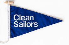Load image into Gallery viewer, Clean Sailors Upcycled Spinnaker Burgee
