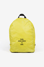 Load image into Gallery viewer, Upcycled Spinnaker Backpack - Yellow
