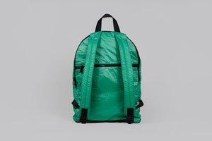 Upcycled Spinnaker Backpack - Cobalt Green