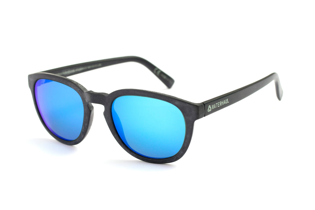 Recycled Crantock Sunglasses - Blue lens
