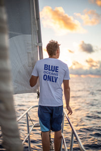 Organic Cotton Blue Oceans Only T-shirt