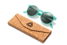 Load image into Gallery viewer, Recycled Harlyn Aqua Sunglasses

